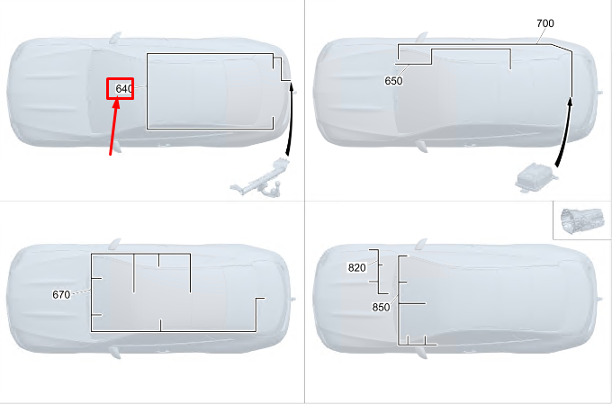 Neu MERCEDES-BENZ CLA C118 Anhängerkupplungs-Kabelbaum A1185405724 Original