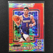 2021-22 Donruss Optic DEVIN BOOKER Elite Dominators Red Pulsar #18