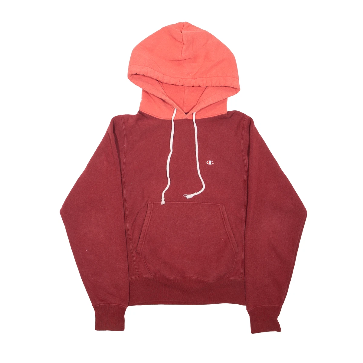Mens maroon champion best sale hoodie