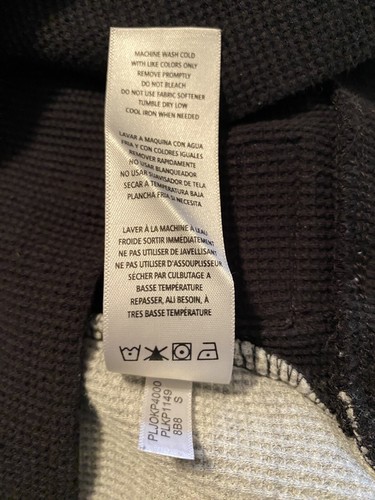 Kensie Performance Gray & Black Thermal Pullover Cowl Neck Activewear Top Size S - Picture 13 of 13