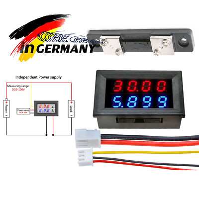 DC 0-4.3000-33.000V 5 Digit LED Digital Voltage Panel Meter Voltmeter