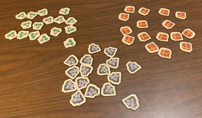 Wonder Forge Treasure X Quest for Gold Board Game-replacement - game tokens (48)
