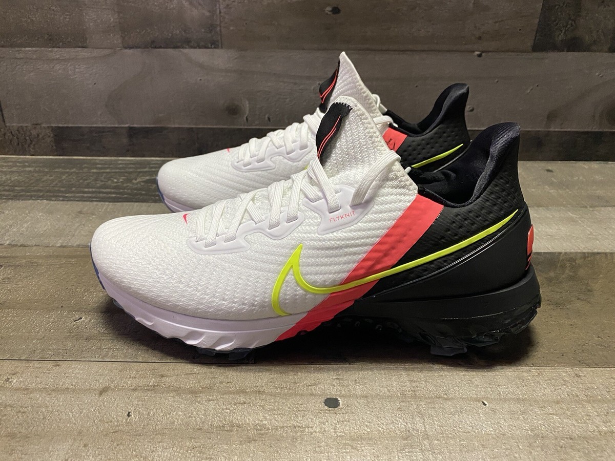 nike air zoom infinity tour white black crimson volt