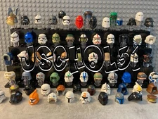 LEGO Star Wars Minifigure Helmet Lot - You pick!  Clone Stormtrooper Rebel Pilot