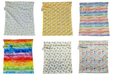 Thrive Wet Bag for Cloth Nappies, Wipes, Sanitary Pads, CSP, Zip Up Travel Pouch