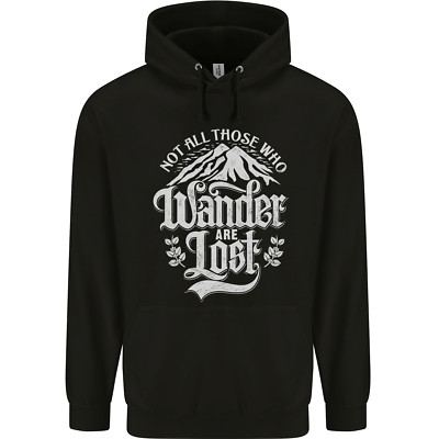Not All Those Who Wander Are Lost Trekking Kinder Kids Hoodie
