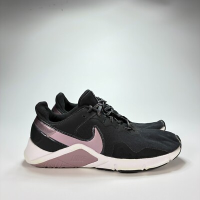 Nike Legend Essential Premium Black Lavander Shoes CZ3668-002 Women's  Size