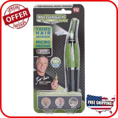 New MicroTouch Titanium MAX Lighted Personal Hair Personal All In One Trimmer