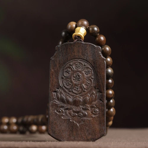 Ciondolo amuleto fortunato drago 4 dimensioni preghiera perline collana gioielli catena regalo USA - Foto 8 di 21