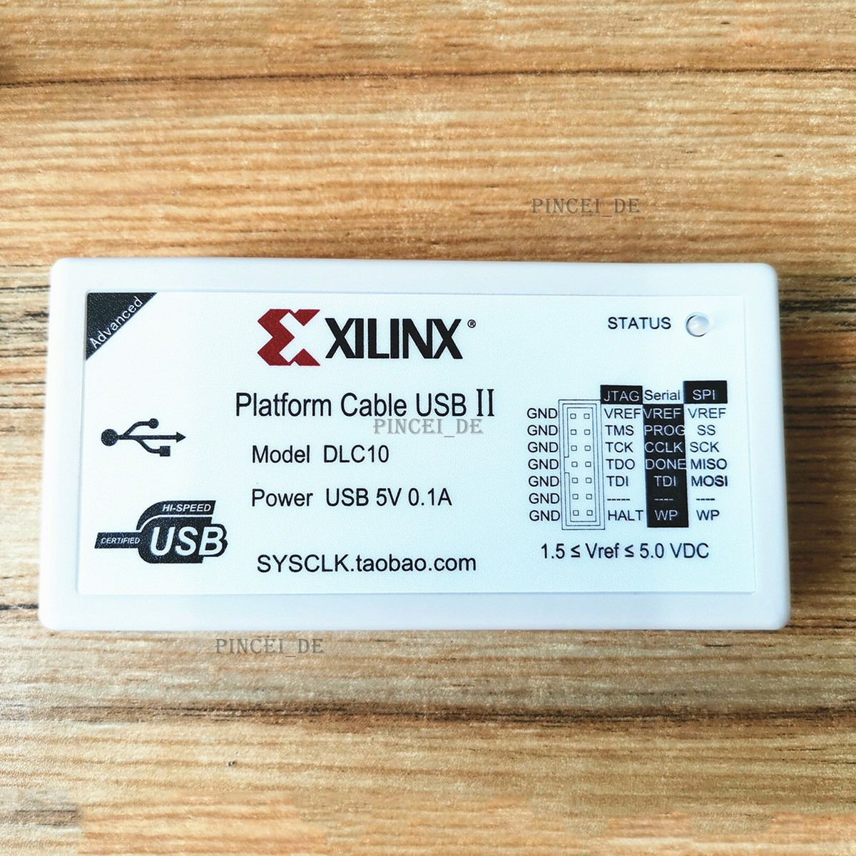 HW-USB-II-G DLC10 Xilinx USB II Download Cable Support for