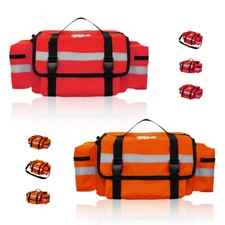 First Aid Responder EMS Emergency Medi-cal Trauma Bag Deluxe