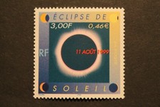 Timbre - FRANCE - Eclipse du soleil du 11 août - 1999 - neuf ** - n° 3261