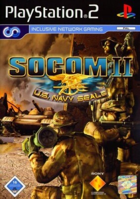 PS2 / Sony Playstation 2 Spiel - SOCOM 2: U.S. Navy SEALs mit OVP