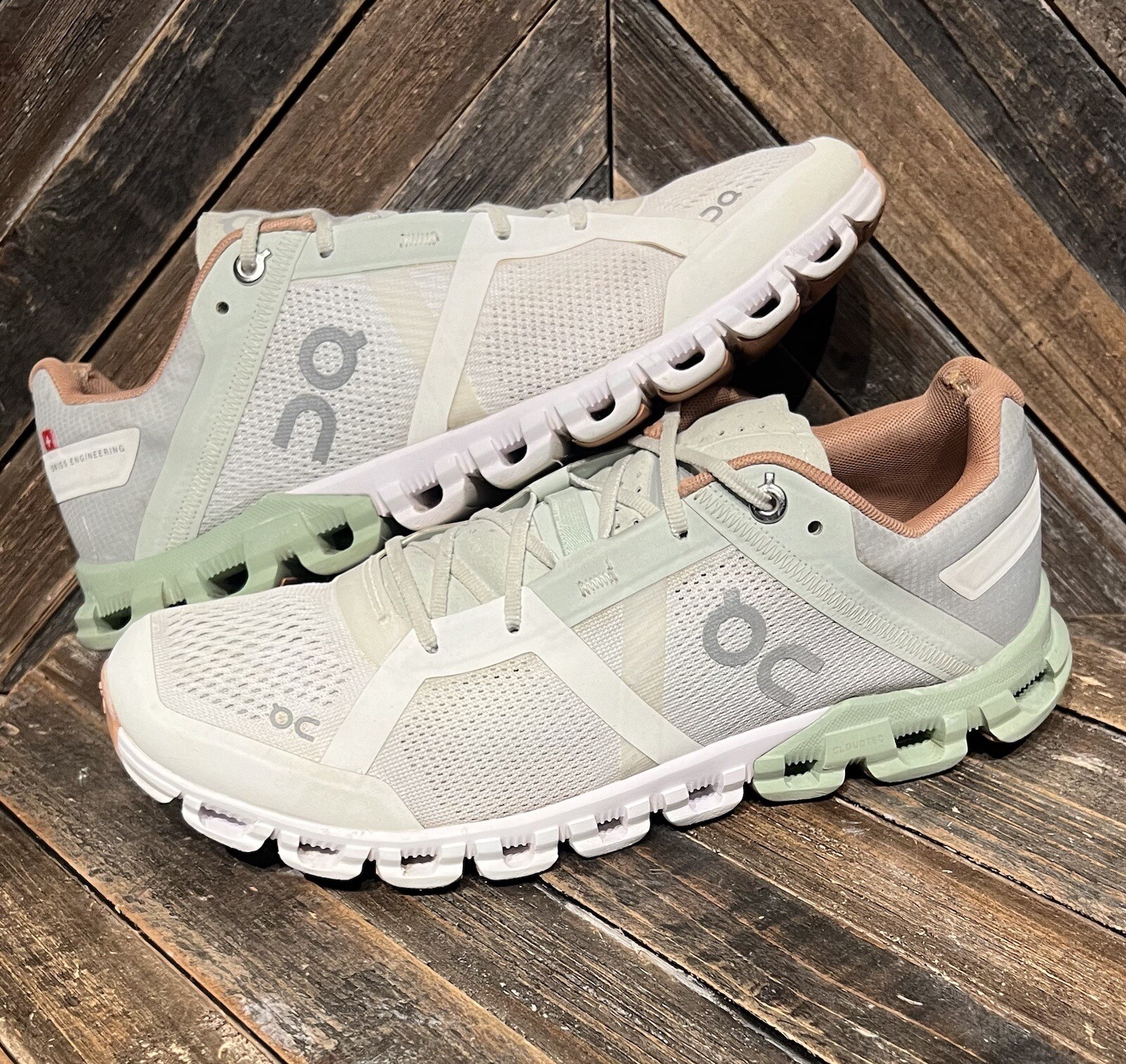 On Cloud Cloudflow Women’s Athletic Running Shoes Aloe Women’s Size 8.5