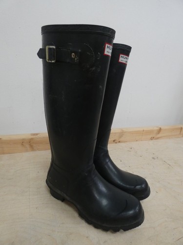 Hunter Wellies Wellington Boots Navy 
