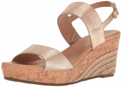 UGG Women's Elena Metallic Wedge Sandal 