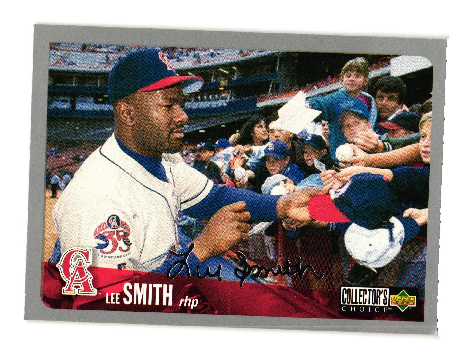 1996 Collector's Choice #77 Lee Smith California Angels