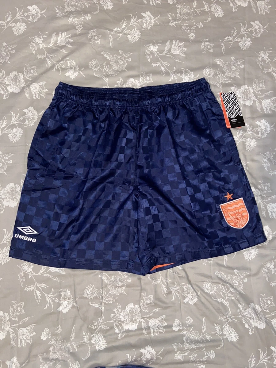 Umbro Premier X Coral Studios Men s Reversible Checkerboard Shorts
