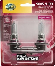 Hella 9005 100wtb Twin Blister High Wattage Bulbs 12v 2 Pack