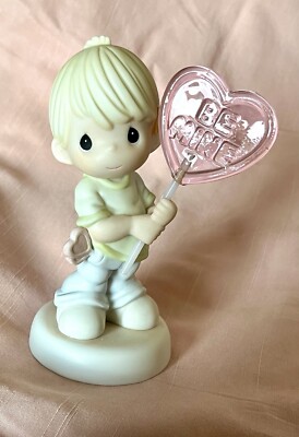 Precious Moments figurine I m A Sucker. For Your Love 2006 #680003