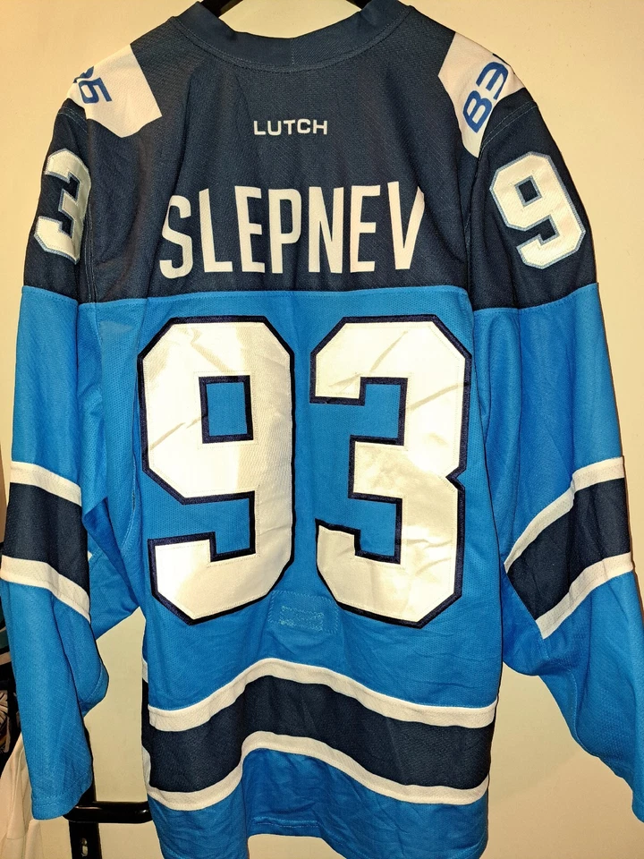 Eishockey trikot Russia Lutch 54 Blau - Bild 2 von 4