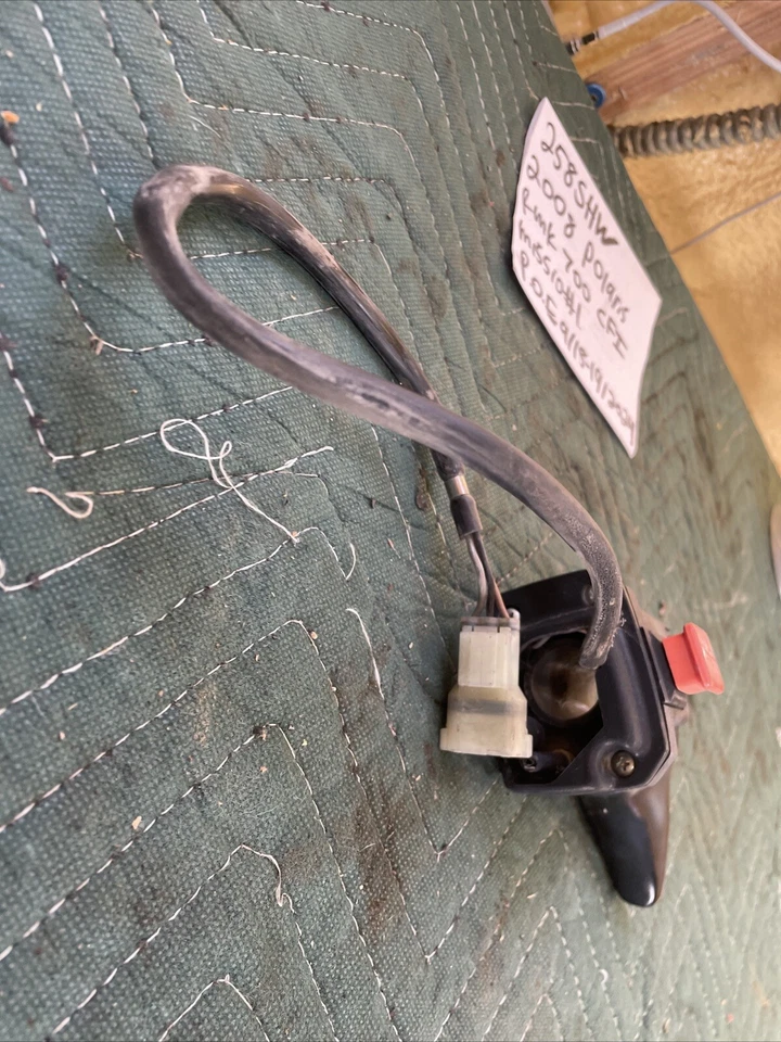 Polaris Rmk 700 2008 palanca de acelerador pulgar interruptor de muerte 258 Foto 3 de 4