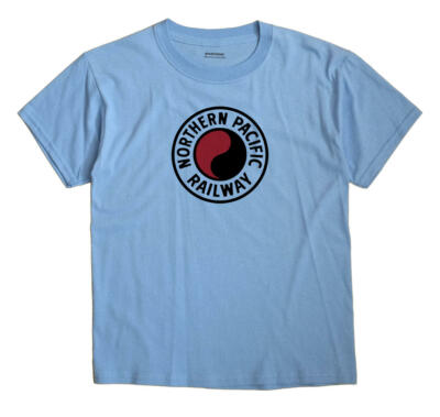 Northern Pacific Railway Logo Railroad Train T Shirt