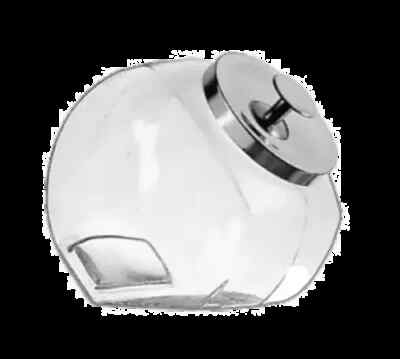 Anchor Hocking 69590AHG17 1 Gallon Penny Candy Jar w/ Chrome Lid - 4 Per Case