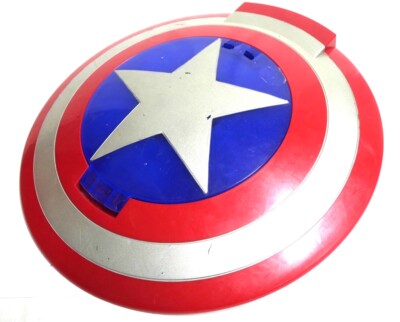 Hasbro Marvel Captain America Disc Launching Shield Costume No Discs