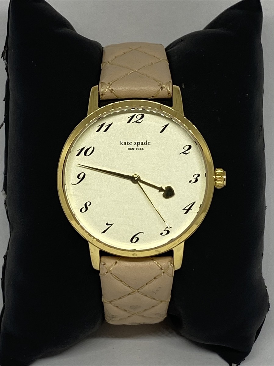 Kate Spade New York Metro 0785 Women Beige Leather Analog  display picture 3