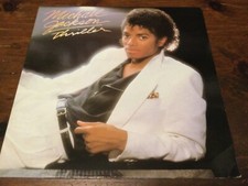 MICHAEL JACKSON THRILLER VINYL LP NM Original UK 1ST Pressing 1982