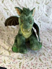 Build A Bear Pete's Dragon Elliot Stuffed Plush Green 15" Limited Edition 2016