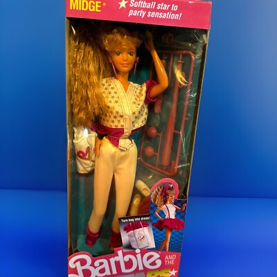 Barbie & The All-Stars Midge : From Softball Star To Party