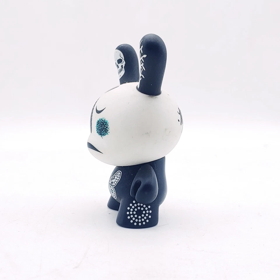 Kidrobot Dunny Vinyl Figure 2Tone Series 2010 - Death & Rebirth By Ryan Bubnis - Image 2 of 4
