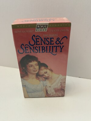 Sense and Sensibility (VHS, 2-Tape Set) SEALED: Acclaimed 1986 3-hr BBC version