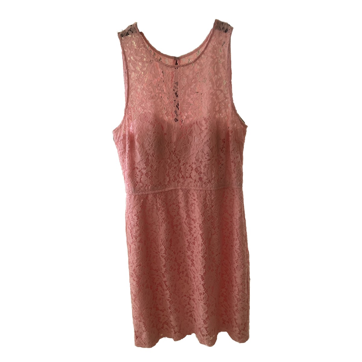 Women's Size 6 Pink Lace Dress Donna Morgan | eBay