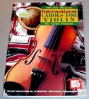INTERNATIONAL CAROLS FOR VIOLIN - Mel Bay Book & CD