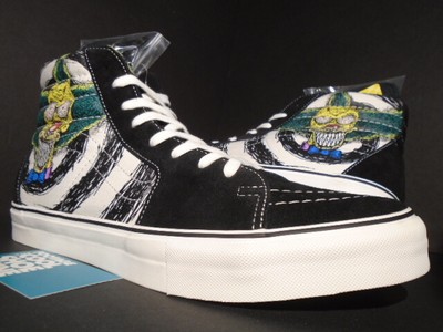 vans sk8 hi simpsons