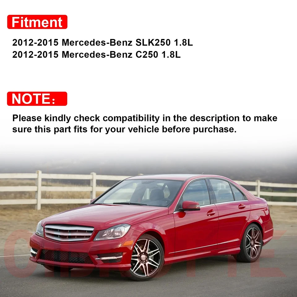 Valve Cover w/ Gasket for 2012-2015 Mercedes Benz C250 W204 SLK250 R172 1.8L🏅 - Image 3 of 4