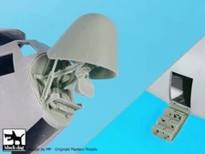 Black Dog 1/72 Radar and Front Door for Lockheed C-130H Hercules (Zvezda) A72114