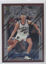 1996-97 Topps Finest Common Bronze Greg Ostertag #173 0c4