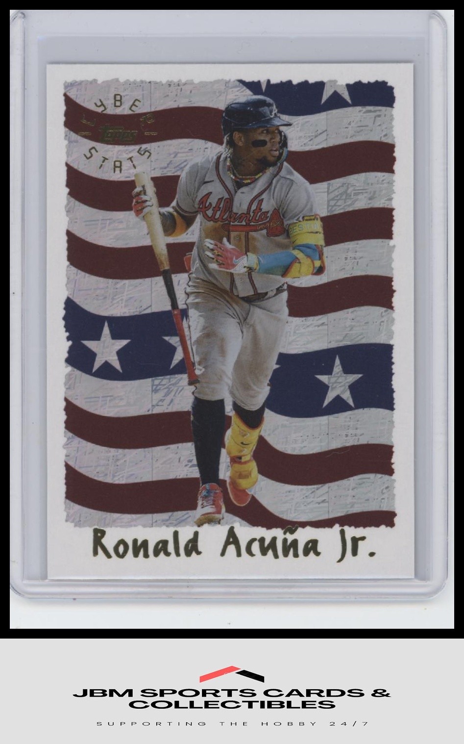 Ronald Acuna Jr. #95C-25 Baseball Cards 2025 Topps Archives Cyberstats trading card — raw and PSA graded price guide