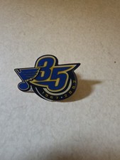 ST. LOUIS BLUES 1967-2002 35TH ANNIVERSARY LOGO NHL HOCKEY HAT PIN LAPEL PIN