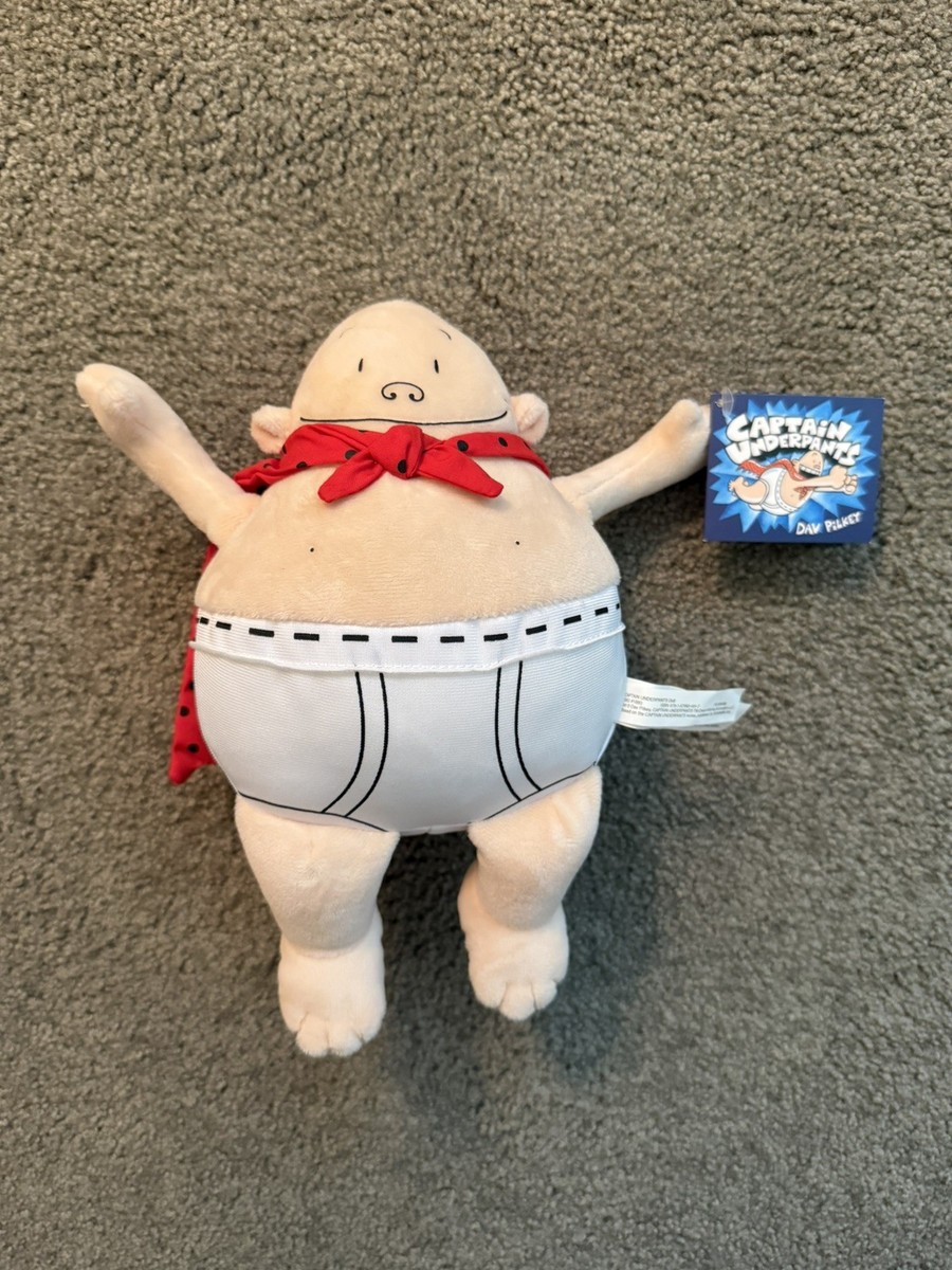 Captain Underpants Plush Book Series Merrymakers Stuffed Toy 10