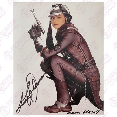 Star Wars: Angriff der Klonkrieger Zam Wesell ''Blasterpistole'' 8'' x 10'' Druck Si...