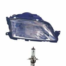 Halogen Scheinwerfer links H4 für Peugeot 306 Schrägheck Cabriolet inkl. Lampen