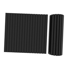 GWP08 Garage Wall Protector Foam Wall Column Corner Guard for 2-Pack Black 
