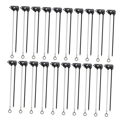 2 Prong Male Wire Pigtail for Sealed Trailer Clearance, Side Marker Pack of 20