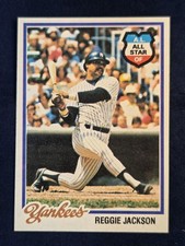 1978 Topps - Reggie Jackson #200 New York Yankees HOF