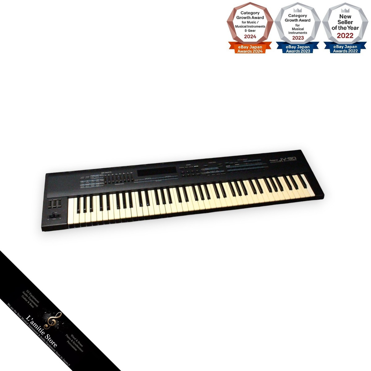 Roland Jv-90 76key Expandable Synthesizer Tested Working for sale